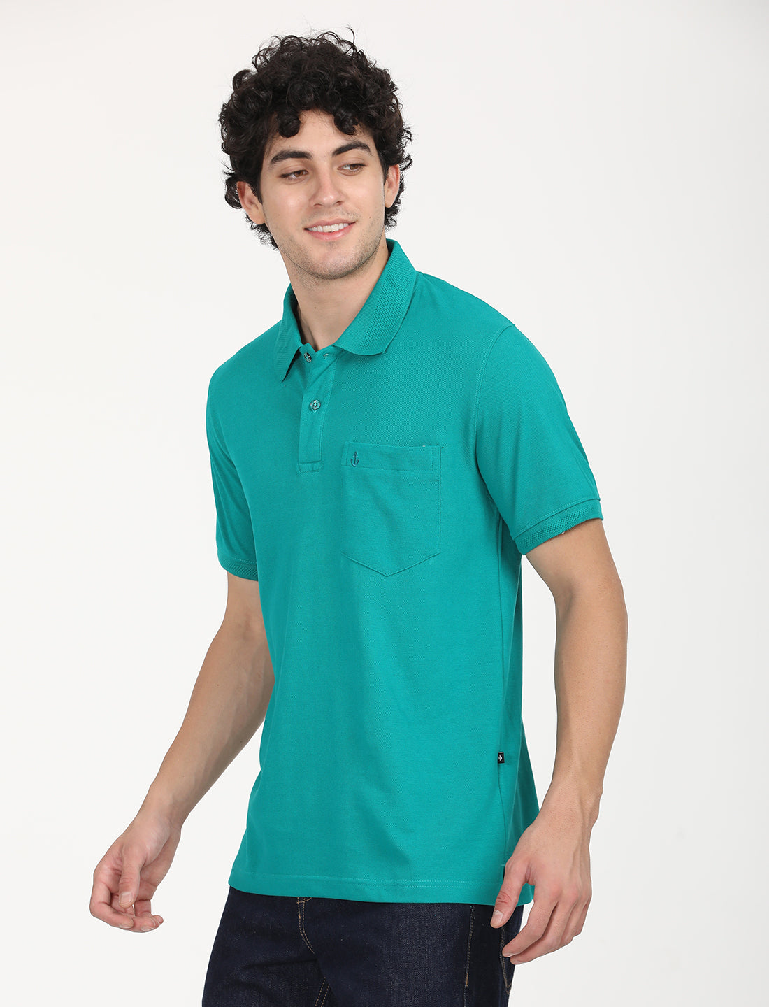 Persian Green Polo T-Shirt