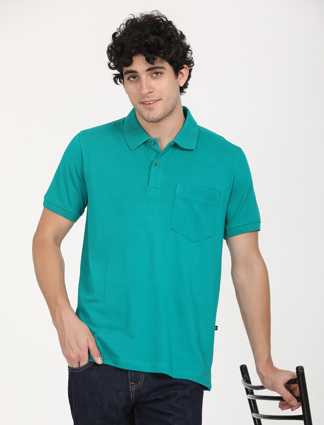 Persian Green Polo T-Shirt