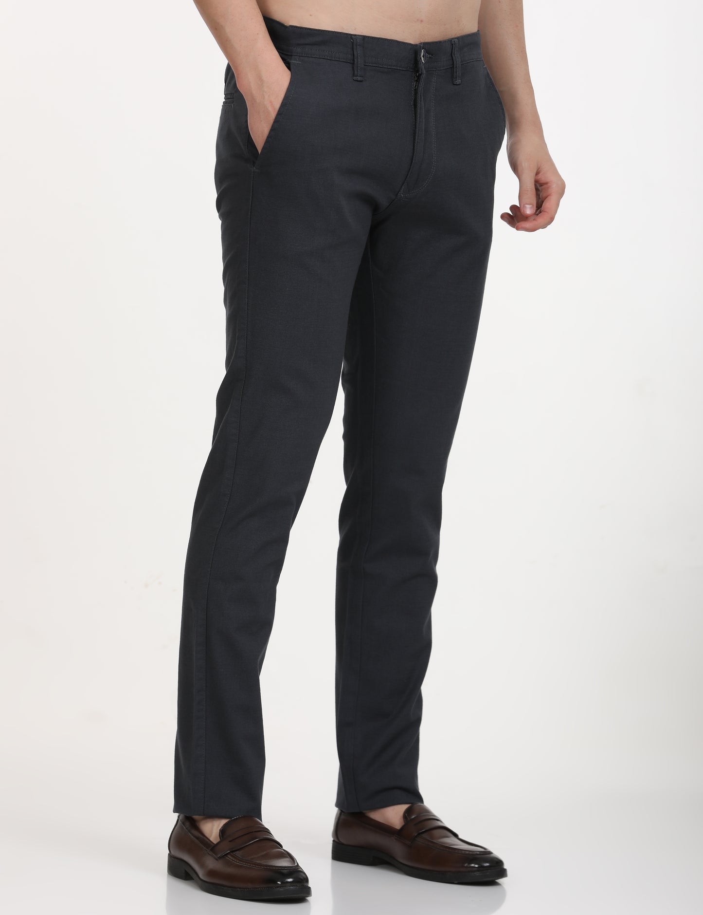 Linen Black  Trouser