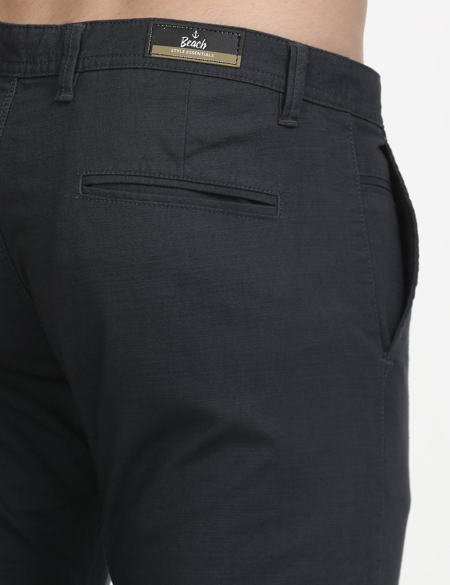 Linen Black  Trouser