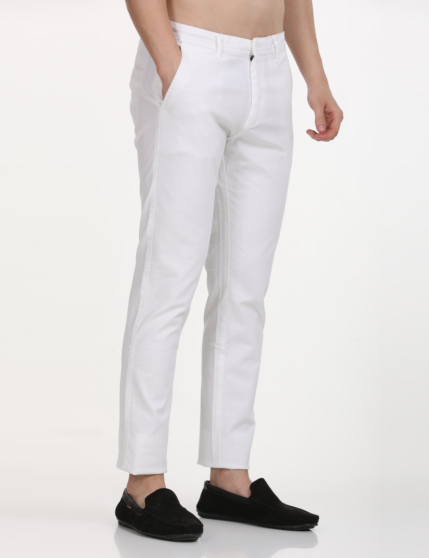 Linen White  Trouser