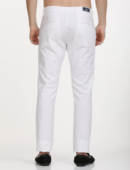 Linen White  Trouser