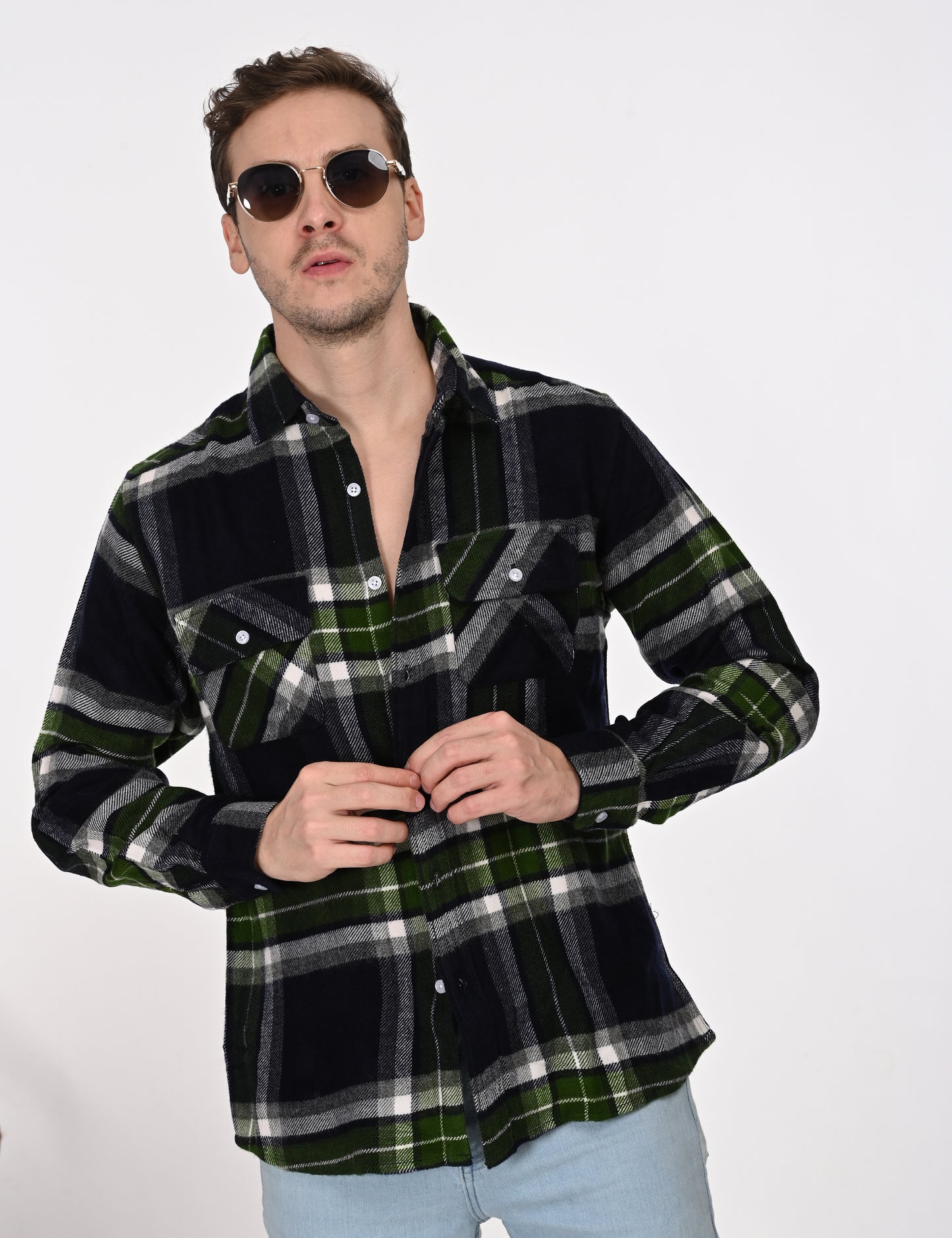 Flannel Green Shirt