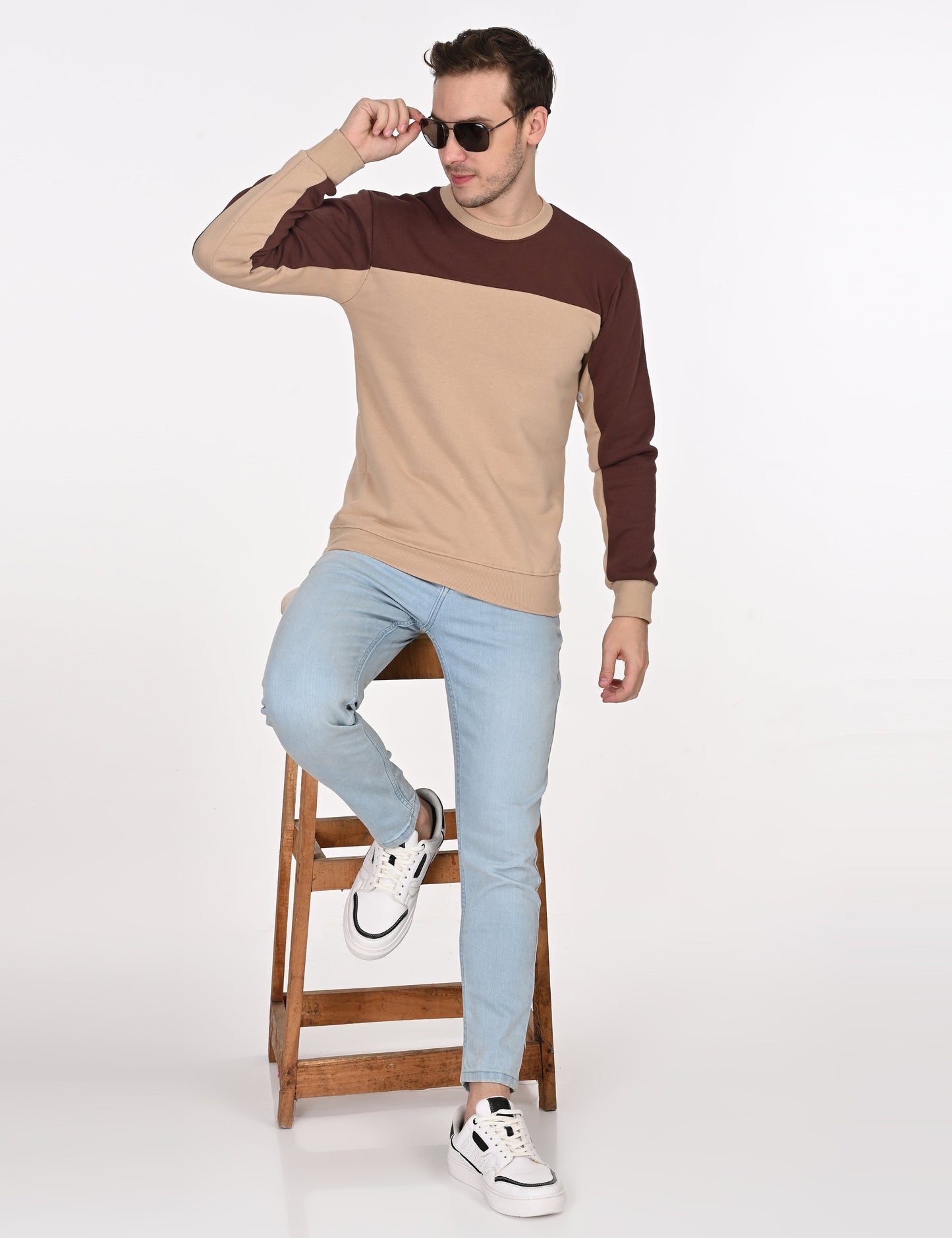 Brown Sweat T-shirt