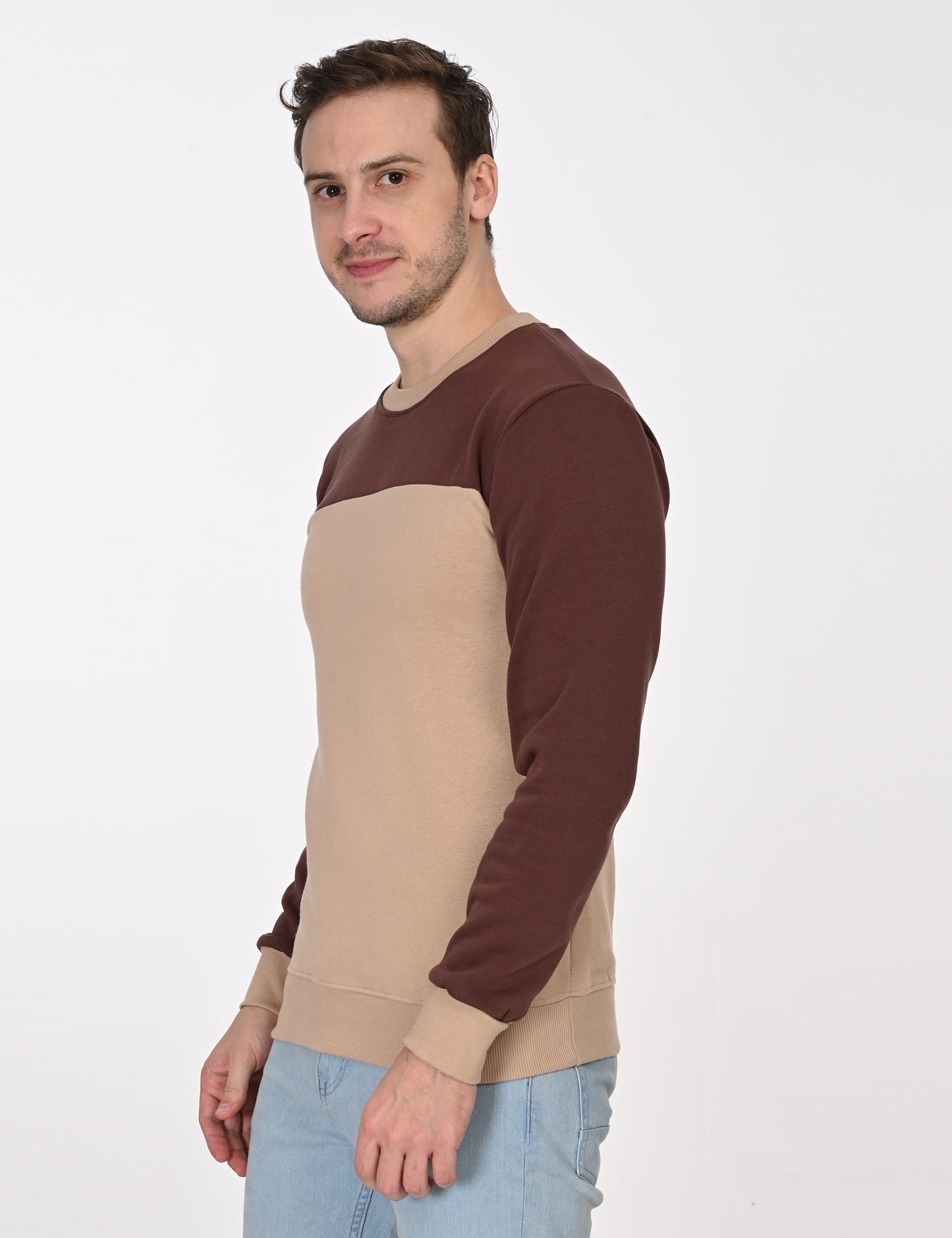 Brown Sweat T-shirt