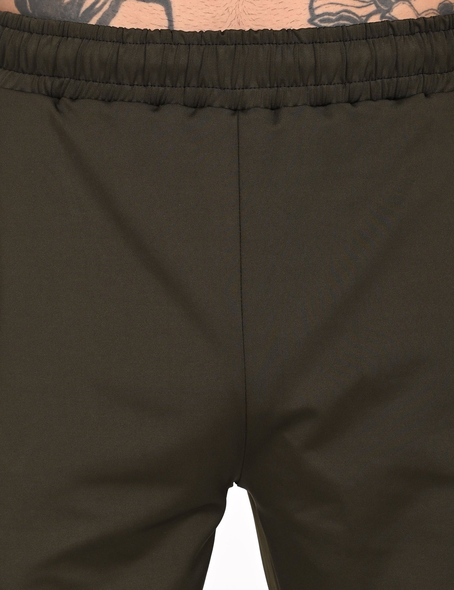 Olive Green Active Wear Track Pant