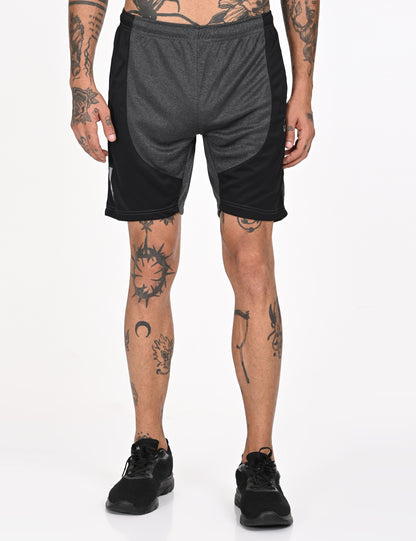 Dark Grey Active Wear Shorts