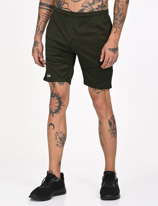 Black Active Wear Shorts