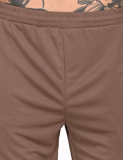 Brown Active Wear Shorts