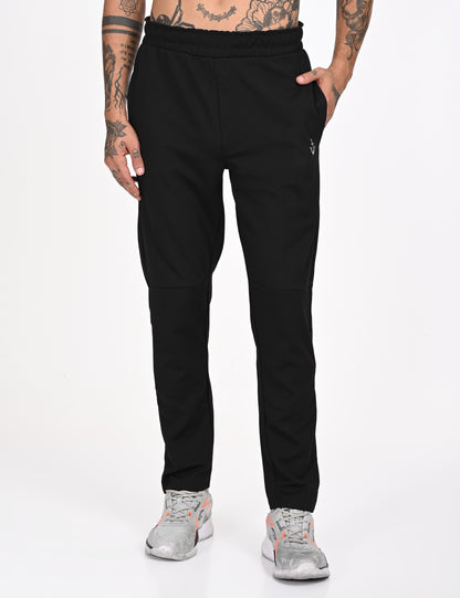 Black Active Wear Track Pant