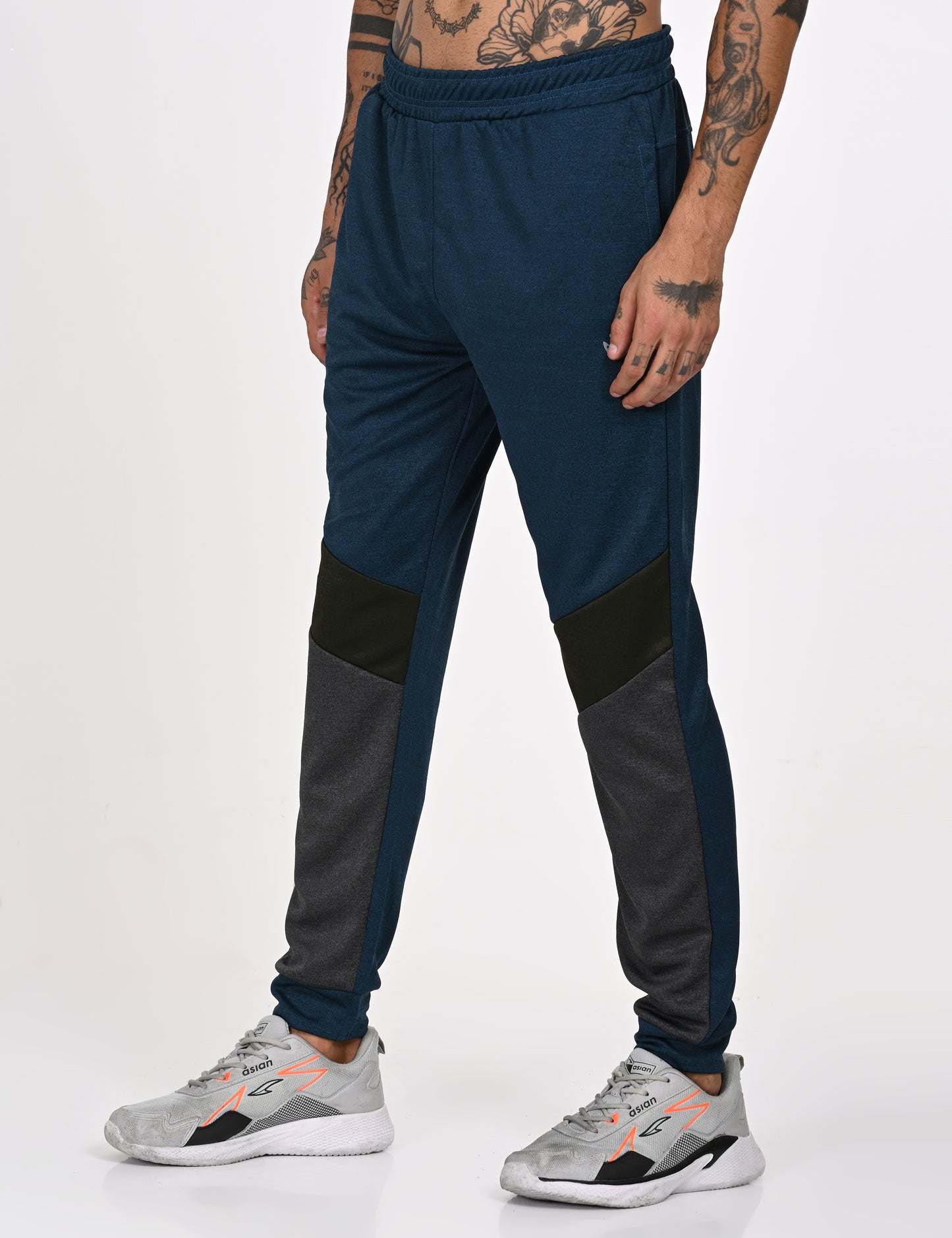 Prussian Blue Active Wear Track Pant