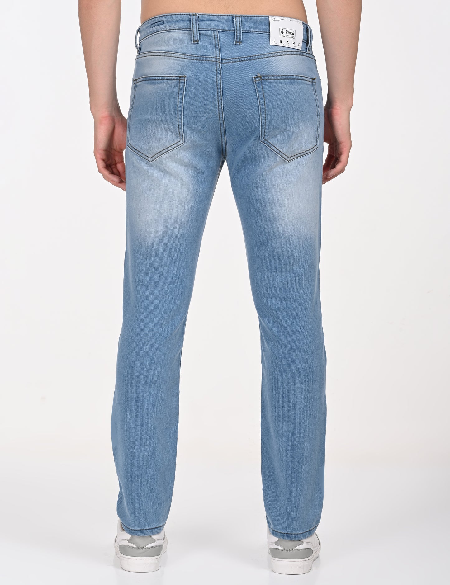 Ice Blue  Denim Pant