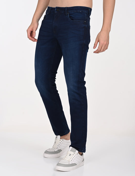 Indigo Blue  Denim Pant