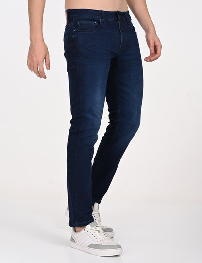 Indigo Blue  Denim Pant