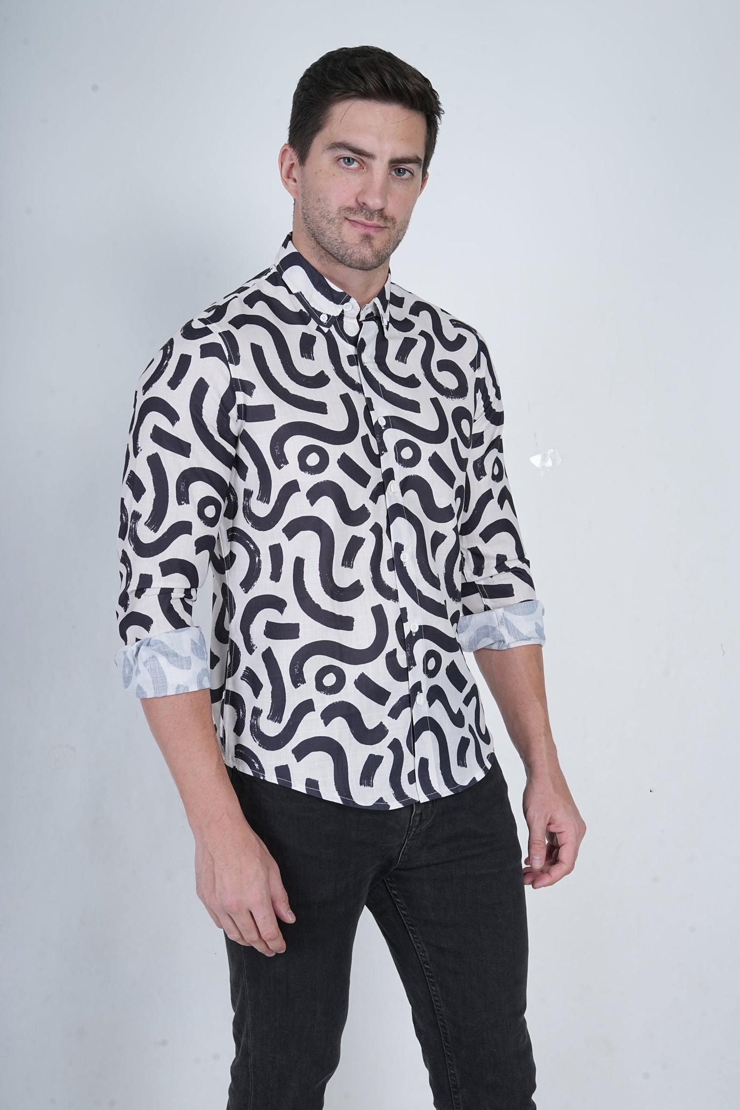 Abstract Printed Shirt